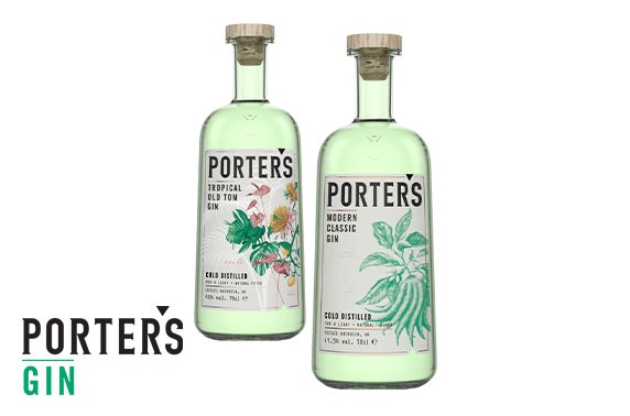 Porter’s Gin distillery tour & tasting