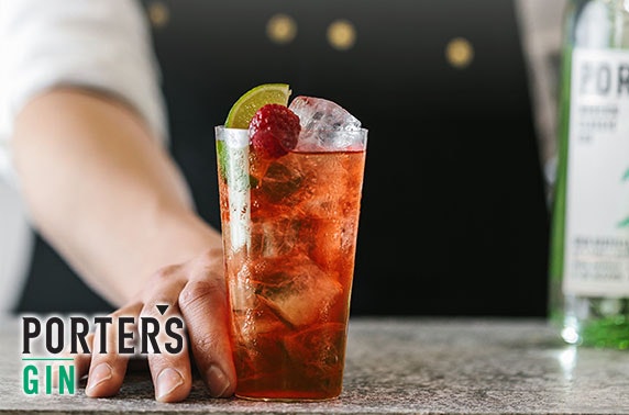 Porter’s Gin distillery tour & tasting