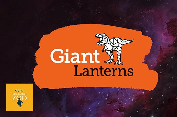 Giant Lanterns Lost Worlds at Edinburgh Zoo