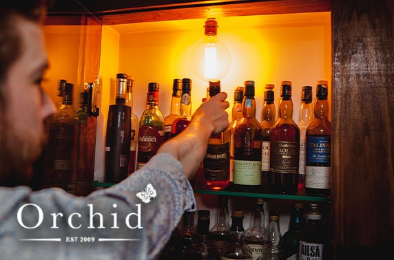 Gin or whisky tasting at Orchid Aberdeen