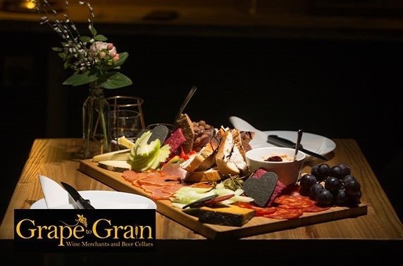 Grape to Grain sharing boards and drinks