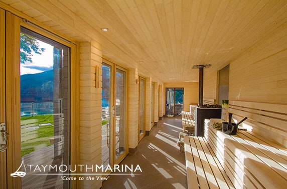 Taymouth Marina spa day for two