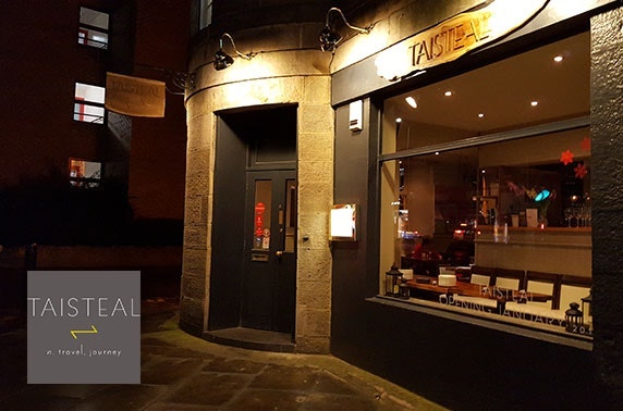 Fine dining at Michelin-recommended Taisteal, Stockbridge