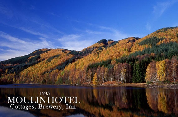 Pitlochry stay with Prosecco - from £65