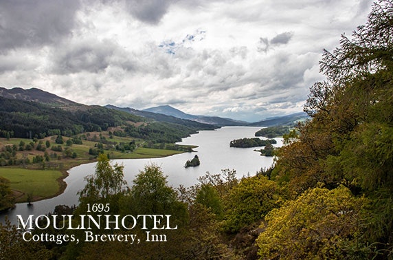 Pitlochry stay with cream tea and Prosecco - from £69