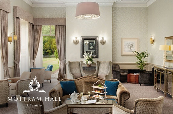 Luxury Mottram Hall suite stay, Cheshire