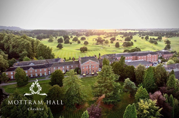 Luxury Mottram Hall suite stay, Cheshire