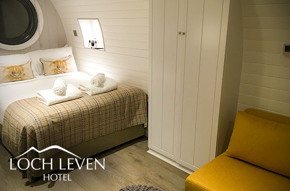 Loch Leven luxury pod stay