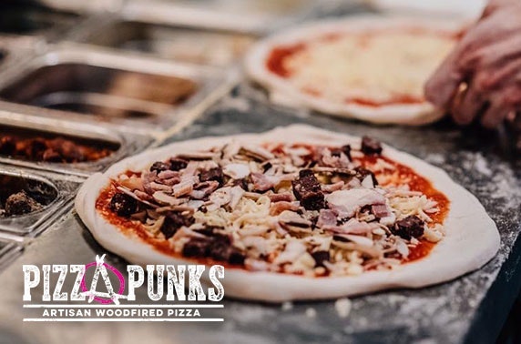 Pizza & drinks at Pizza Punks, Glasgow City Centre