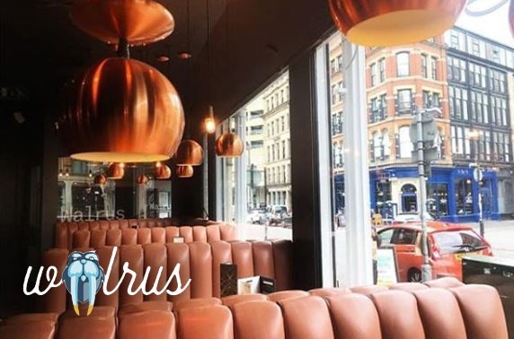 Walrus cocktails and masterclass, Northern Quarter - valid 7 days