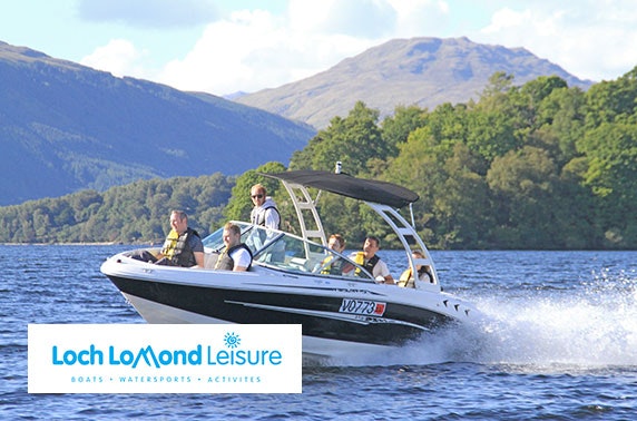 Loch Lomond Leisure speedboat tour, Luss