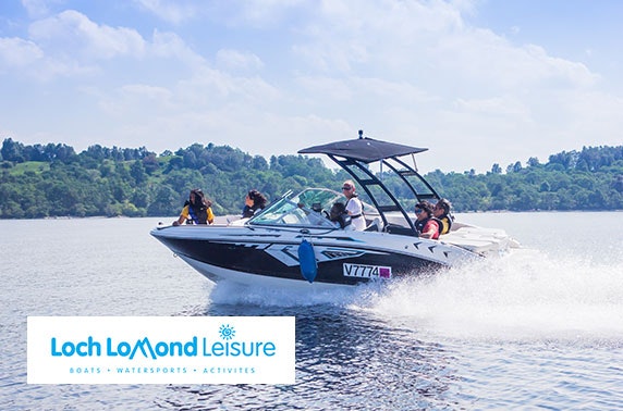 Loch Lomond Leisure speedboat tour, Luss