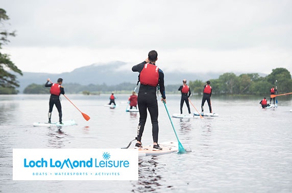 Loch Lomond paddle boarding