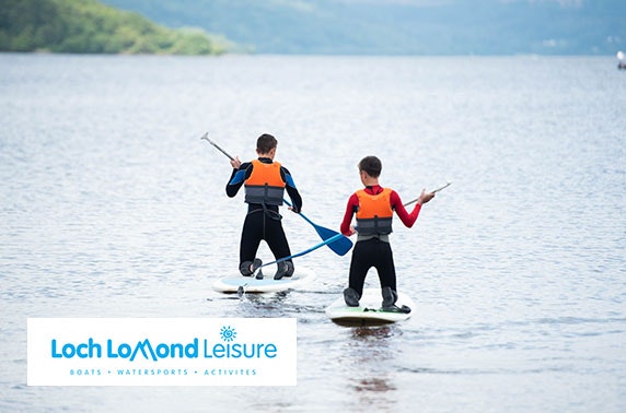 Loch Lomond paddle boarding