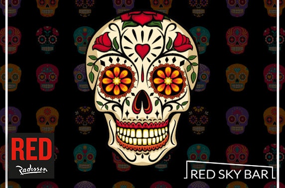 Day of the Dead party, Radisson RED