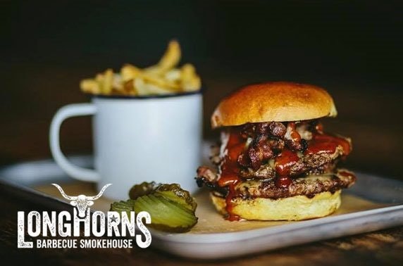 Longhorns Barbecue Smokehouse, burgers