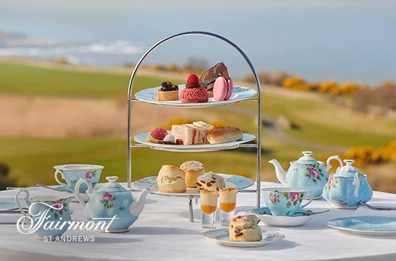 5* Fairmont St Andrews luxury afternoon tea