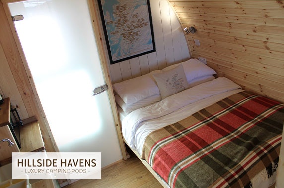 Luxury glamping at Hillside Havens
