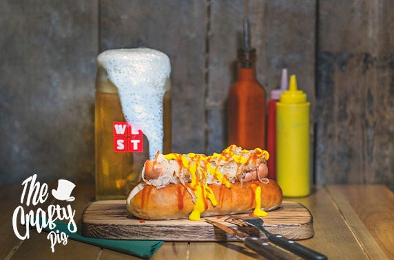 The Crafty Pig burgers, hot dogs & drinks