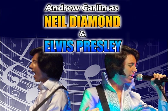 Elvis & Neil Diamond tribute with optional stay, Macdonald Cardrona