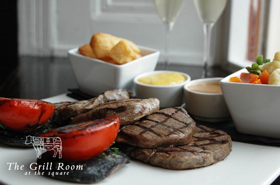Mains or steak, The Grill Room at the Square