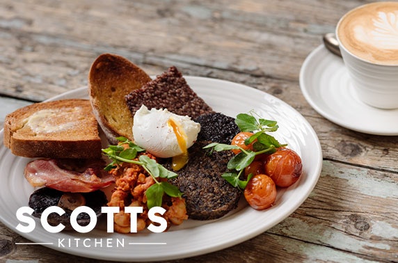 Breakfast or sharing boards at Scotts Kitchen, City Centre