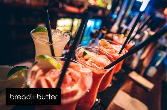 Bread + Butter – from £2.50 per cocktail!