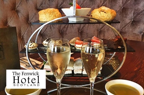 Fenwick Hotel Prosecco or gin afternoon tea