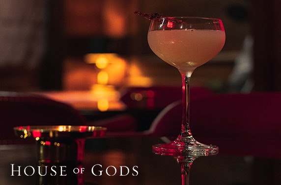 Voucher at newly-opened House of Gods cocktail bar