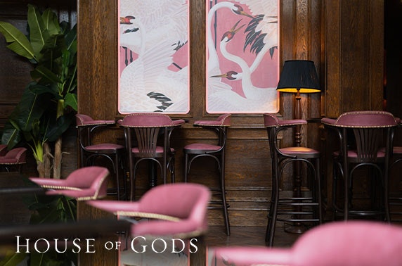 Voucher at newly-opened House of Gods cocktail bar