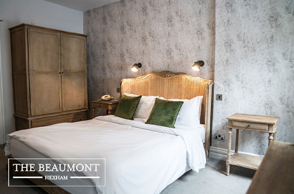 The Beaumont Hotel, Hexham - valid 7 days until Mar 2021