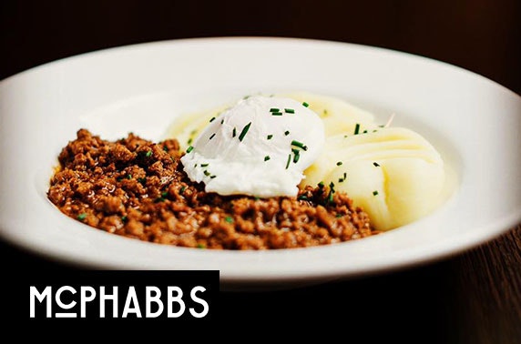 McPhabbs dining - from £5.50pp