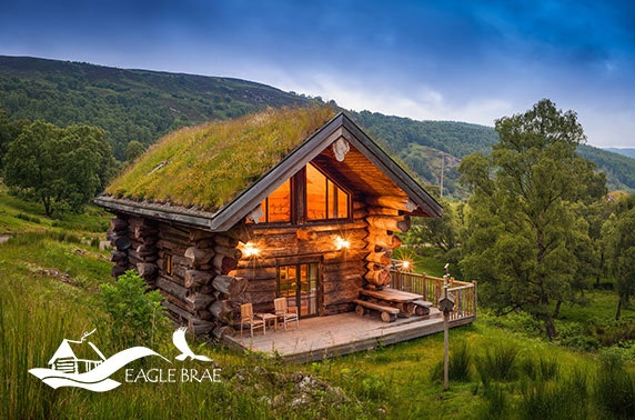 5* Eagle Brae luxury cabin stay - valid 7 days!
