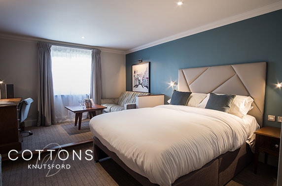 4* Cottons Hotel stay