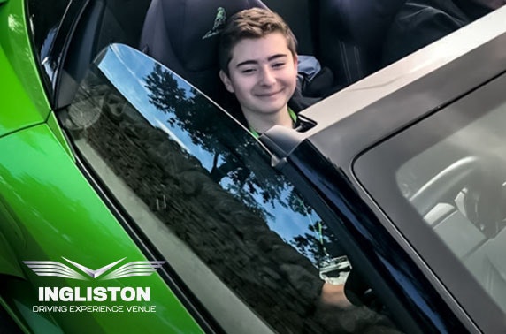 Junior supercar driving experience, Ingliston