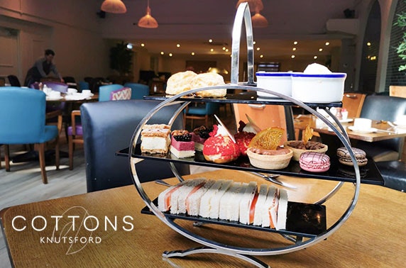 4* Cottons Hotel Prosecco afternoon tea
