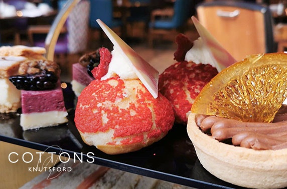 4* Cottons Hotel Prosecco afternoon tea