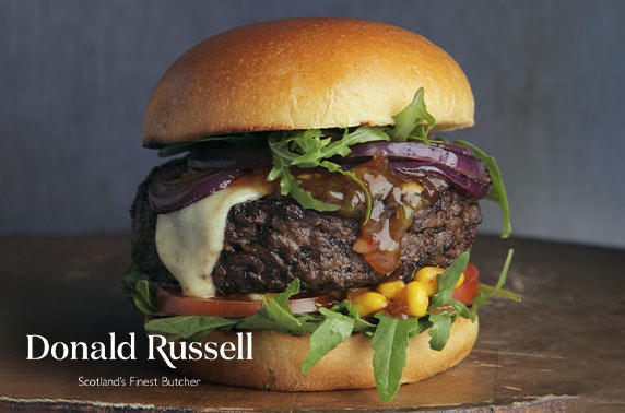 Award-winning butcher Donald Russell steaks & burgers