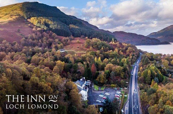 The Inn on Loch Lomond dining - valid 7 days!