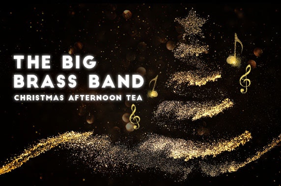Big Brass Band Christmas afternoon tea at 4* Macdonald Pittodrie House