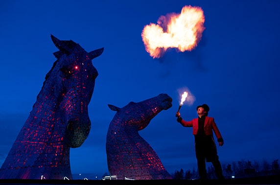 Fire & Light 2020 Visions, Helix park, Home of The Kelpies