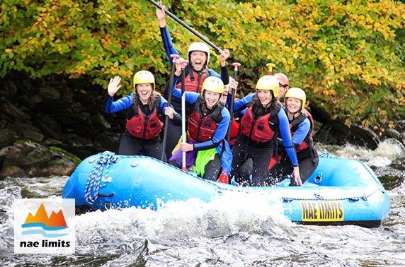 White water rafting, River Tay