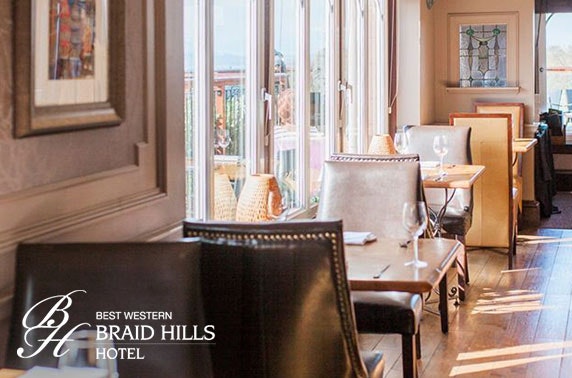 Braid Hills Hotel afternoon tea and fizz