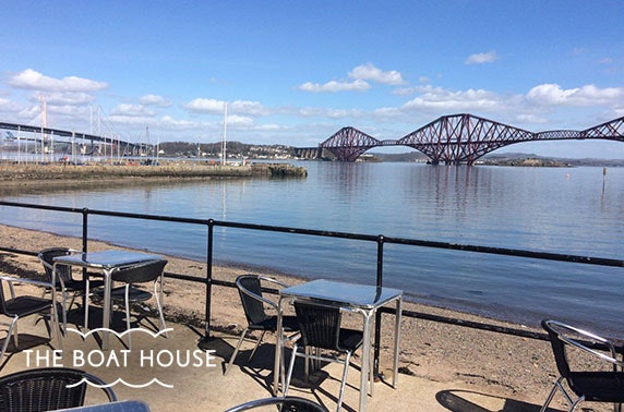 The Boat House, South Queensferry dining
