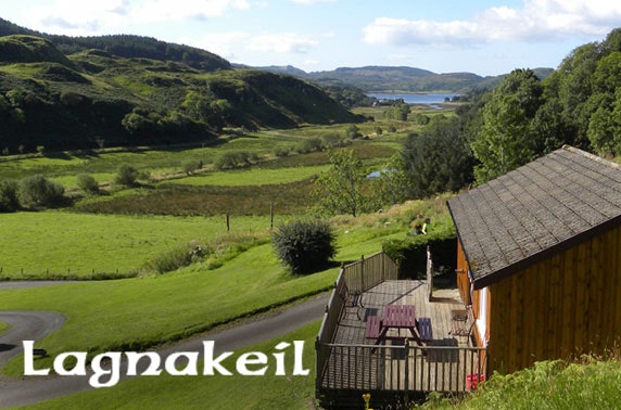 Group lodge stay nr Oban – less than £13pppn