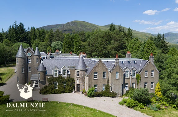 Dalmunzie Castle getaway, Perthshire - from £69