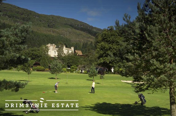 Award-winning Drimsynie Estate Hotel getaway