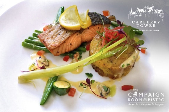 4* Carberry Tower dining - valid 7 days!