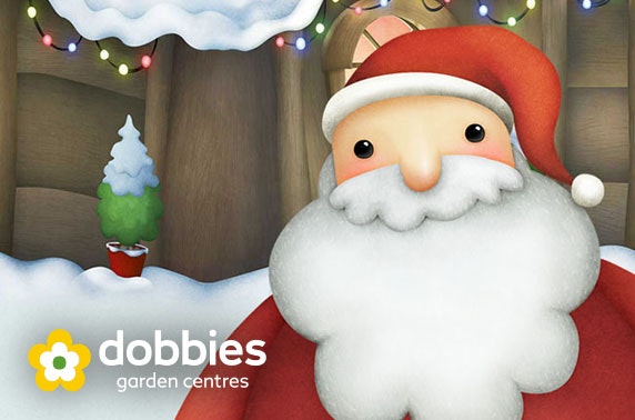 Santa's grotto at Dobbies Garden Centre, Edinburgh