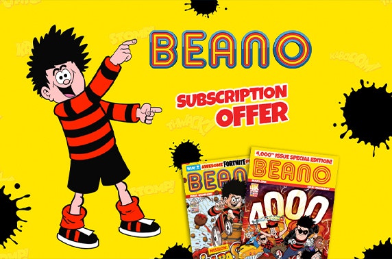 Beano subscription - from £1 per issue